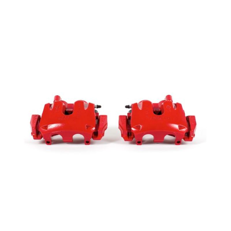 Load image into Gallery viewer, Power Stop 11-17 Dodge Durango Front Red Calipers w/Brackets - Pair
