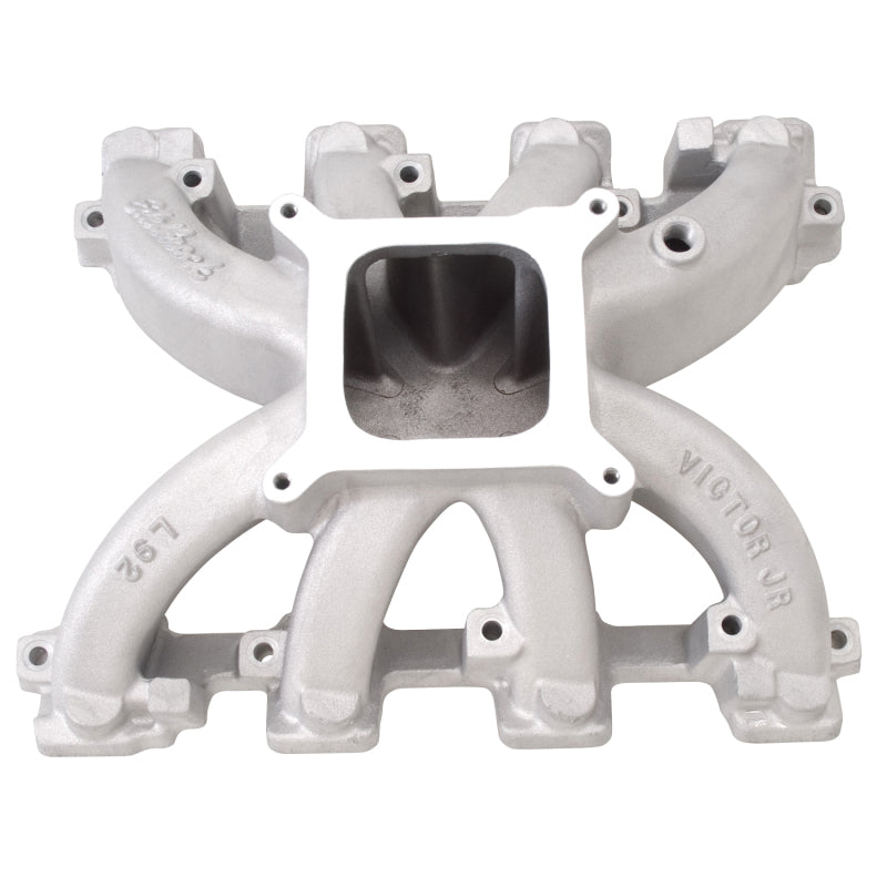 Load image into Gallery viewer, Edelbrock Manifold Victor Jr GM Gen IV* L92 Carbureted Applications (*Corrected-Mc)
