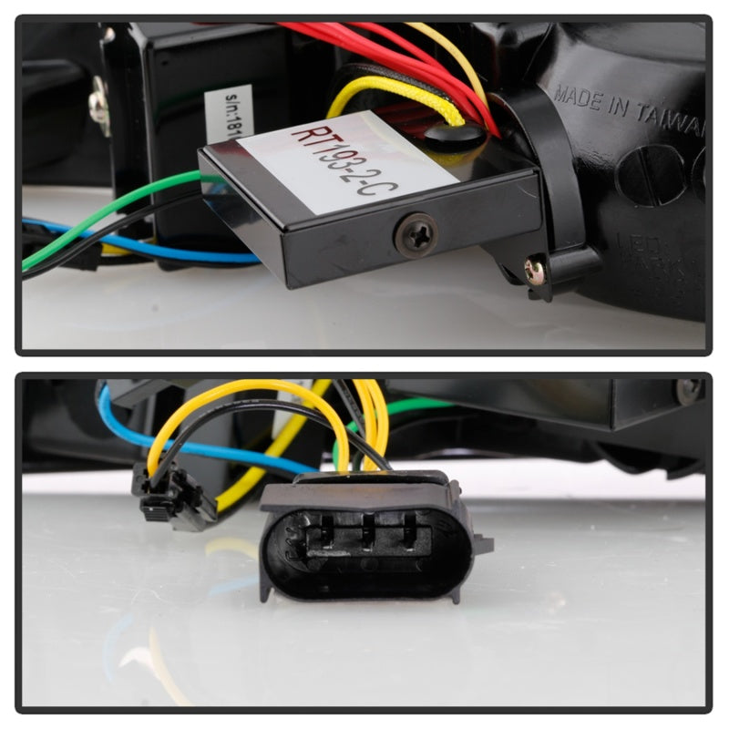 Load image into Gallery viewer, Spyder 15-16 Ford Mustang LED DRL - Smoke (CBL-YD-FM15-LED-SM)
