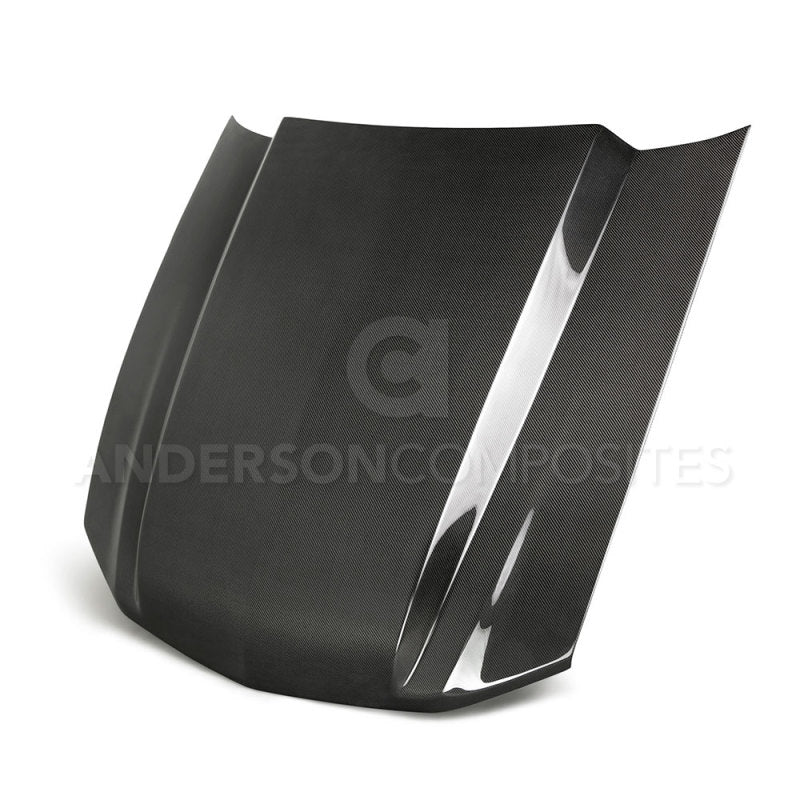 Load image into Gallery viewer, Anderson Composites 2013-2014 Ford Mustang Type-CJ Carbon Fiber Cowl Hood
