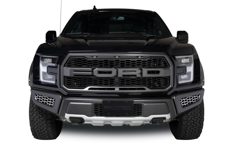 Load image into Gallery viewer, Putco 18-20 Ford F-150 Raptor - Hex Shield - Polished SS Bumper Grille Inserts

