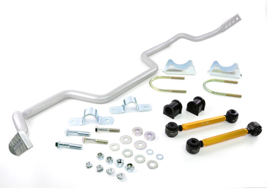 Whiteline 05+ Ford Mustang Coupe 8 cyl (Inc Shelby GT / GT500) Rear 27mm Heavy Duty Adj Swaybar