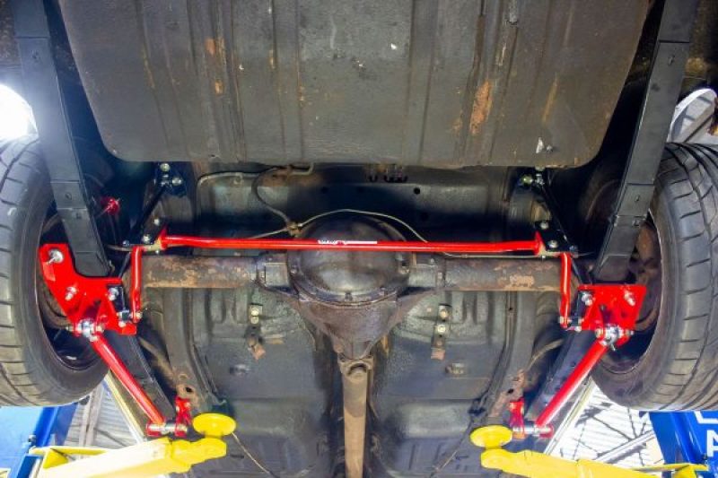 Load image into Gallery viewer, UMI Performance 70-81 GM F-Body Adjustable Sway Bar Rod End Rear
