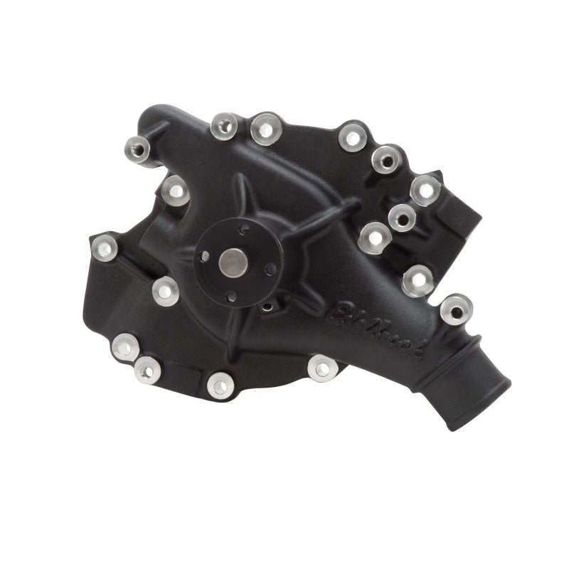 Load image into Gallery viewer, Edelbrock Water Pump High Performance Ford 1970-92 429/460 CI V8 Standard Length Black Finish
