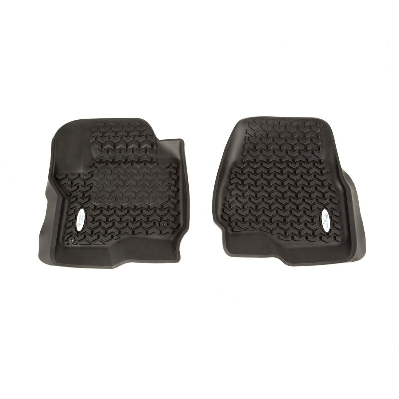 Load image into Gallery viewer, Rugged Ridge Floor Liner Front Black 2017-2018 Ford F-250 / F-350 / F-450 / F-550 Regular
