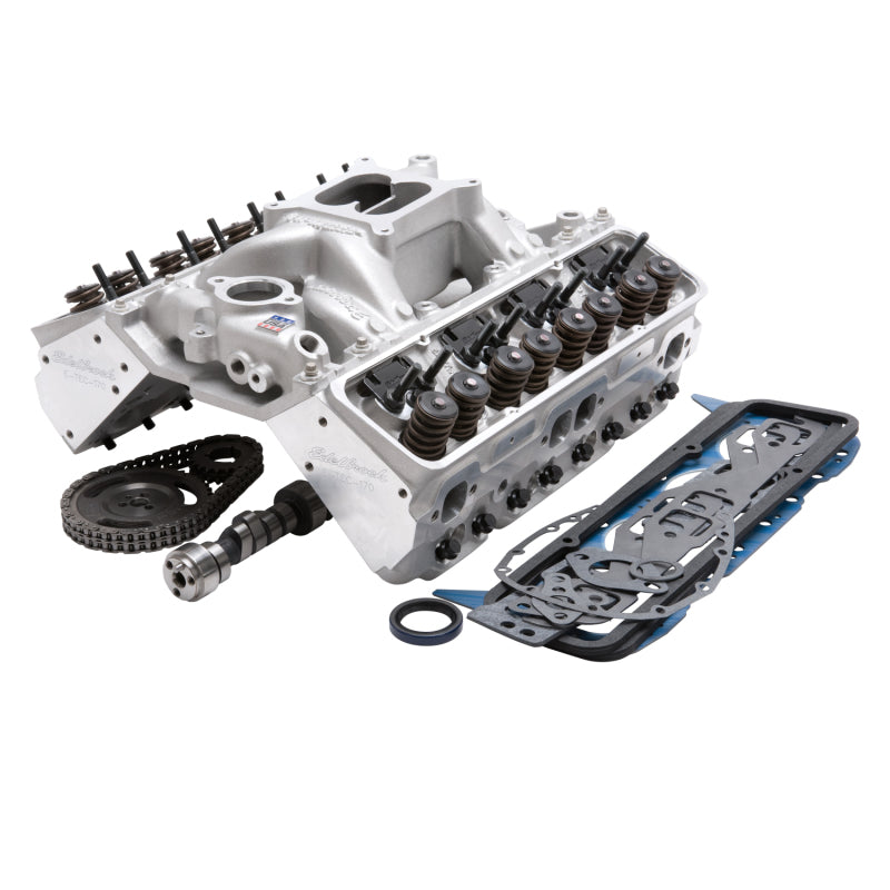 Load image into Gallery viewer, Edelbrock 435Hp Total Power Package Top-End Kit for Use On 1987 And Later SB-Chevy w/ Oe Lifters
