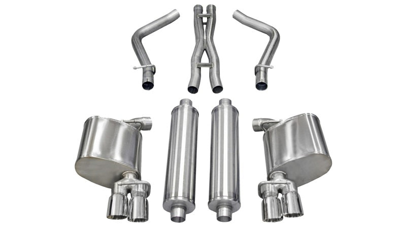 Load image into Gallery viewer, Corsa 2011-2014 Dodge Charger R/T 5.7L V8 Polished Xtreme Cat-Back Exhaust
