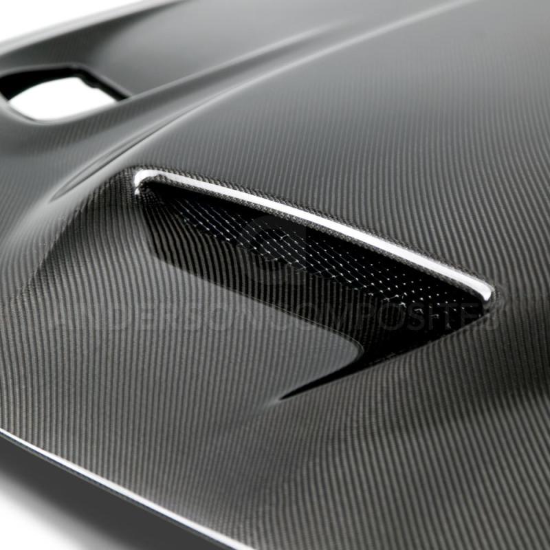 Load image into Gallery viewer, Anderson Composites 15-16 Dodge Challenger Hellcat Carbon Fiber Hood
