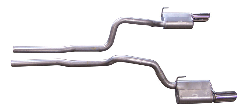 Load image into Gallery viewer, Gibson 05-10 Ford Mustang GT 4.6L 2.5in Cat-Back Dual Exhaust - Stainless
