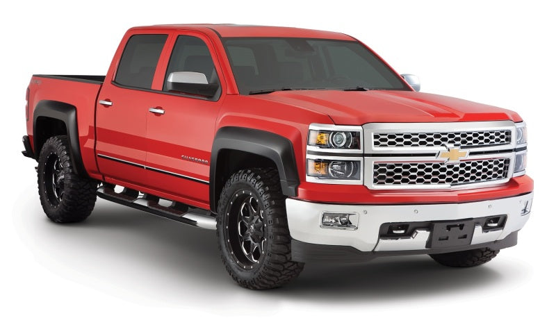 Load image into Gallery viewer, Bushwacker 14-16 Chevy Silverado 1500 Extend-A-Fender Style Flares 4pc - Black
