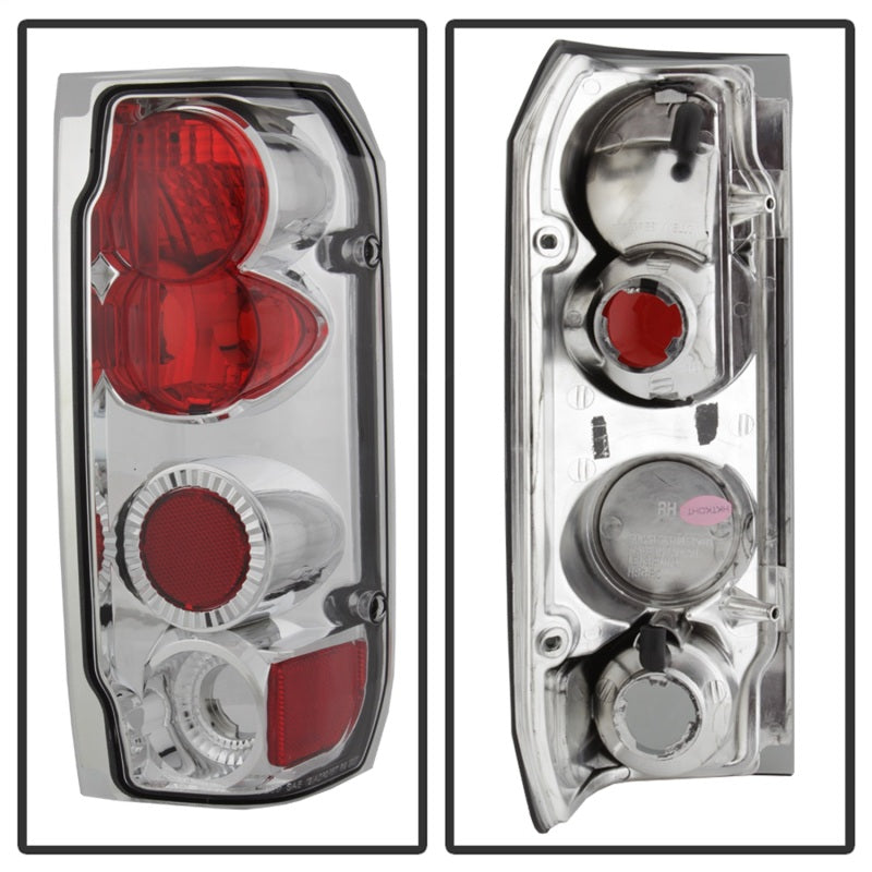 Load image into Gallery viewer, Spyder Ford F150 87-96/Ford Bronco 88-96 Euro Style Tail Lights Chrome ALT-YD-FF15089-C
