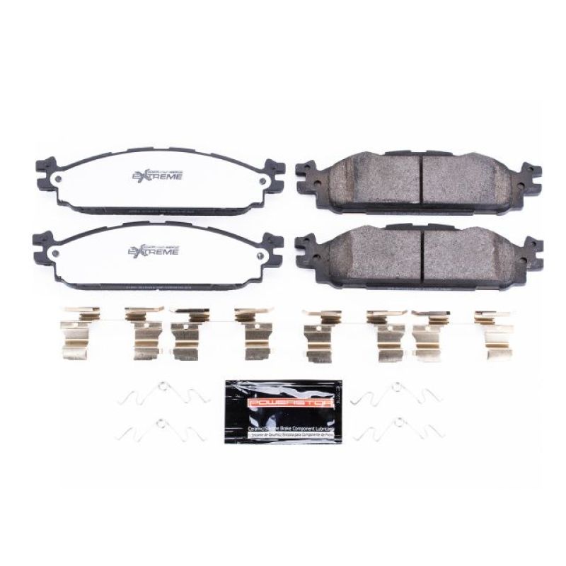 Load image into Gallery viewer, Power Stop 11-19 Ford Explorer Front Z36 Truck &amp; Tow Brake Pads w/Hardware
