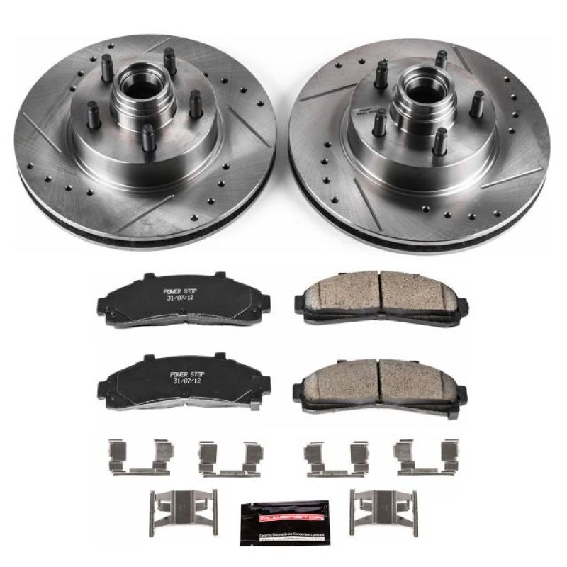 Load image into Gallery viewer, Power Stop 95-01 Ford Explorer Front Z23 Evolution Sport Brake Kit
