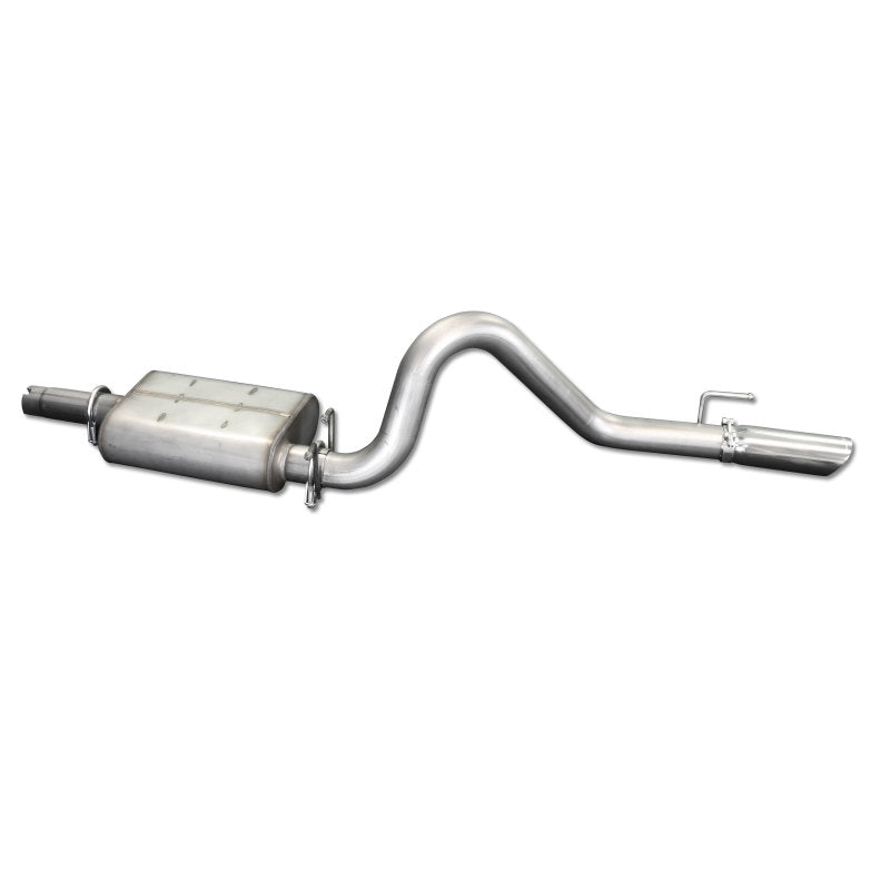 Load image into Gallery viewer, JBA 87-96 Jeep Wrangler YJ 2.5L/4.0L/4.2L 304SS Single Rear Exit Cat-Back Exhaust
