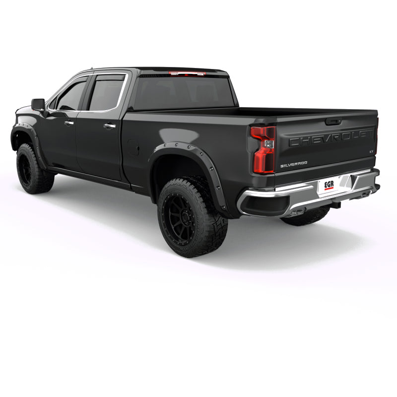 Load image into Gallery viewer, EGR 2023+ Chevrolet Silverado 1500 Bolt-On Look Fender Flares - Black (Set of4)
