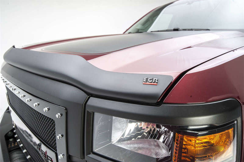 Load image into Gallery viewer, EGR 14+ GMC Sierra Superguard Hood Shield - Matte (301585)
