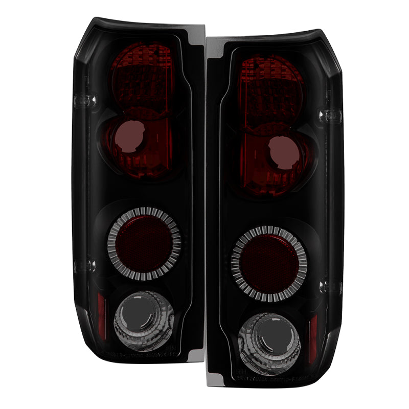 Load image into Gallery viewer, Spyder Ford F150 87-96/Ford Bronco 88-96 Euro Style Tail Lights Black Smoke ALT-YD-FF15089-BSM
