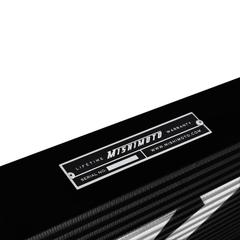 Load image into Gallery viewer, Mishimoto Universal Black S Line Intercooler Overall Size: 31x12x3 Core Size: 23x12x3 Inlet / Outlet
