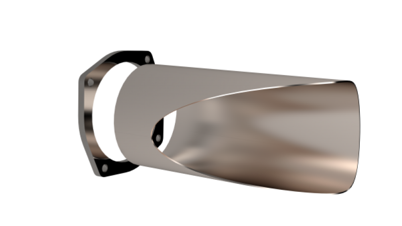 Load image into Gallery viewer, QTP 5in Weld-On QTEC DIY Cutout Pipe
