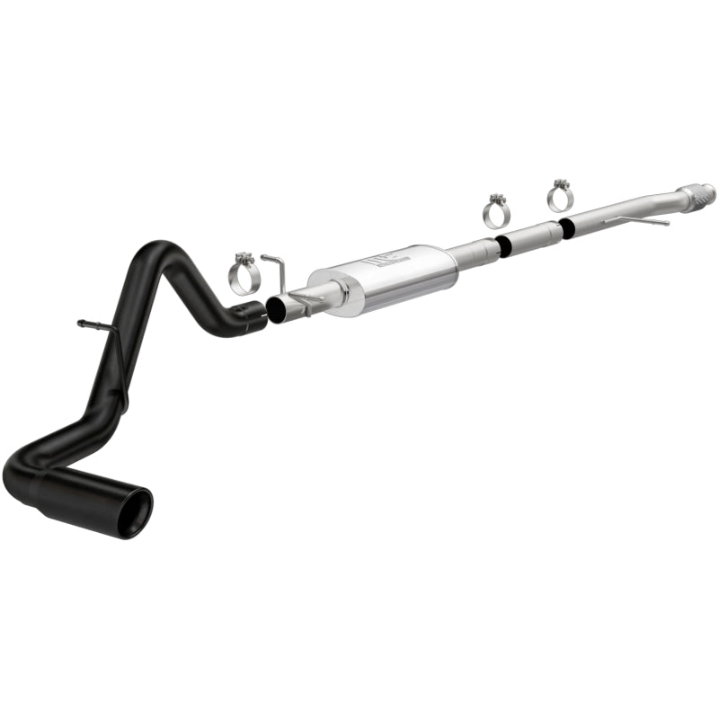 Load image into Gallery viewer, MagnaFlow 2019 Chevy Silverado 1500 V8 5.3L / V6 4.3L Street Series Cat-Back Exhaust w/ Black Tip
