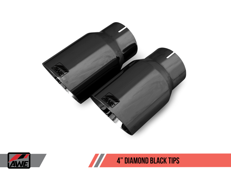 Load image into Gallery viewer, AWE Tuning S550 Mustang GT Cat-Back Exhaust - Touring Edition (Diamond Black Tips)
