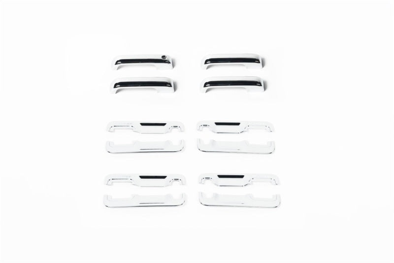 Load image into Gallery viewer, Putco 17-20 Ford SuperDuty Door Handle Covers (4DR) w/ Driver Keyhole (Covers Functional Sensors)
