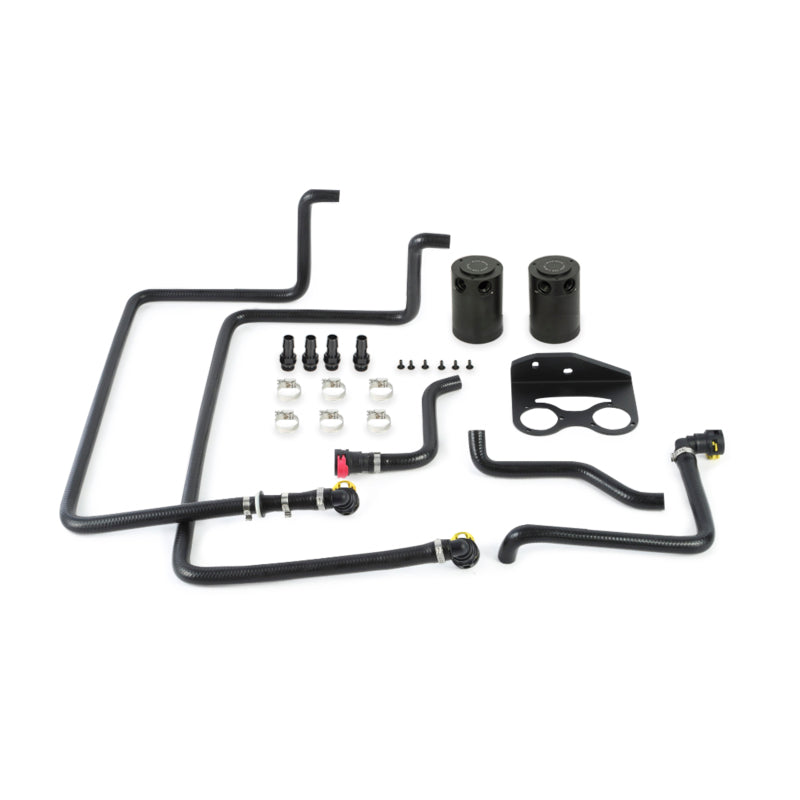 Load image into Gallery viewer, Mishimoto 15-16 Ford F-150 EcoBoost 3.5L Baffled Oil Catch Can Kit - Black
