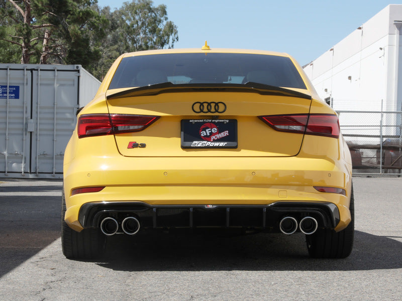 Load image into Gallery viewer, aFe MACHForce XP 3in-2.5in 304SS Exhaust Cat-Back 15-20 Audi S3 L4-2.0L (t) - Polished Tips
