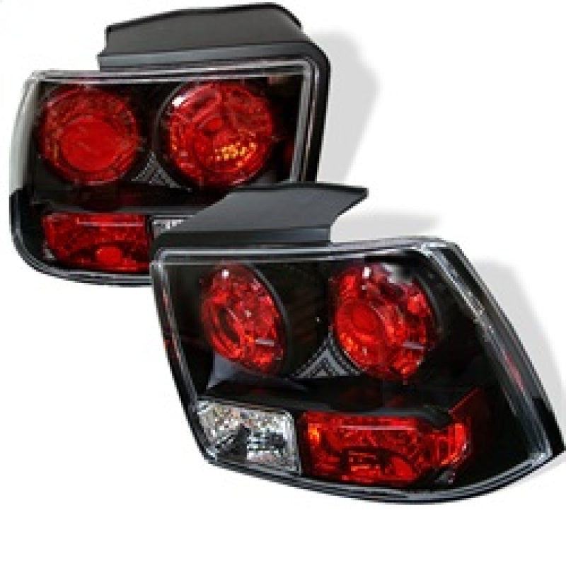 Load image into Gallery viewer, Spyder Ford Mustang 99-04 (will not fit the Cobra model)Euro Style Tail Lights Black ALT-YD-FM99-BK
