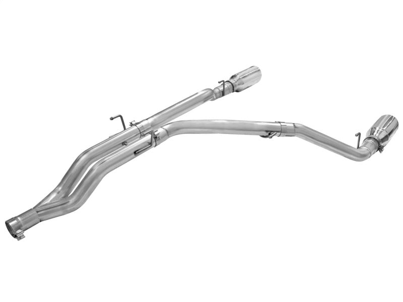 Load image into Gallery viewer, aFe MACHForce XP DPF-Back Exhaust 3in SS w/ 6in Polished Tips 2014 Dodge Ram 1500 V6 3.0L EcoDiesel
