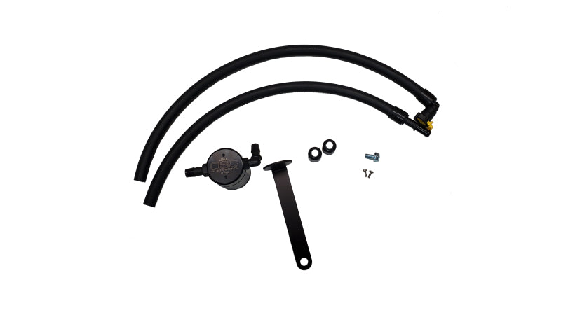 Load image into Gallery viewer, J&amp;L 21-21.5 Ford Bronco 2.3L Ecoboost Passenger Side 3.0 Oil Separator - Black Anodized
