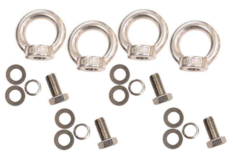 Load image into Gallery viewer, Fishbone Offroad Jeep Storage/Bed Rack Tie Down Kit Stainless Steel
