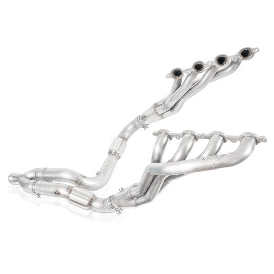 Stainless Works 14-16 Chevy Silverado/GMC Sierra Fit 5.3L Only Header High-Flow Cats Factory Conn