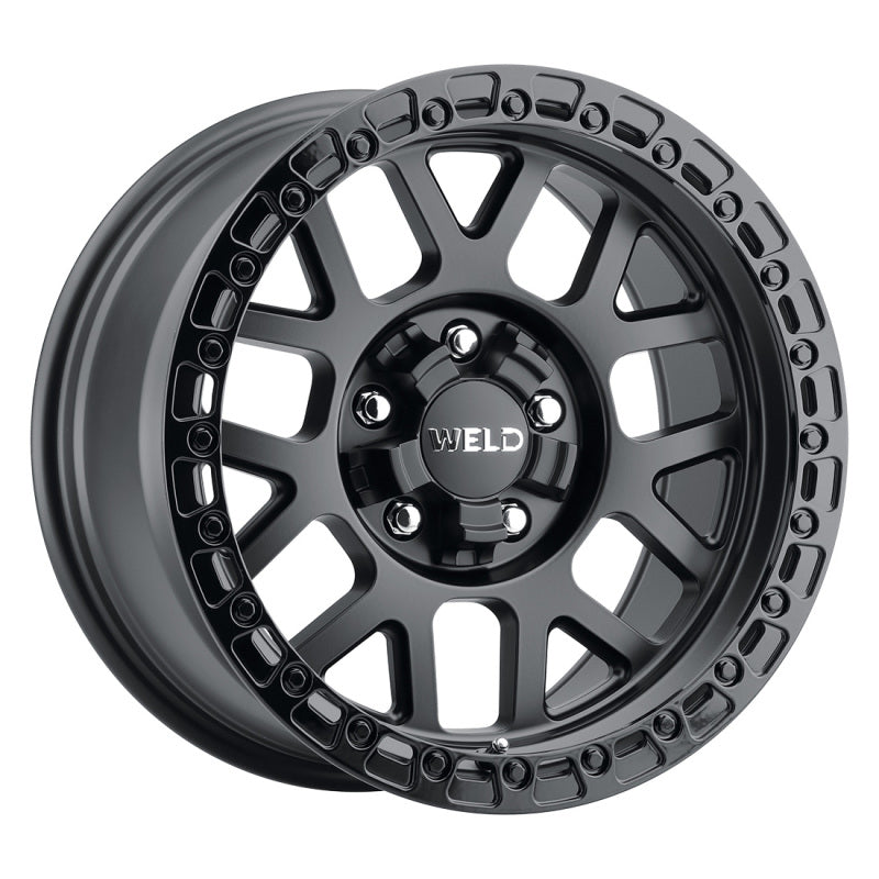 Load image into Gallery viewer, Weld Off-Road W104 17X8.5 Cinch 5X108 5X114.3 ET38 BS6.25 Satin Black / Gloss Black 72.56
