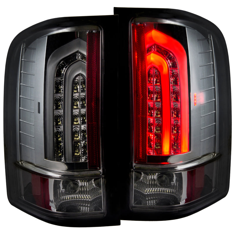 Load image into Gallery viewer, ANZO 2007-2013 Chevrolet Silverado 1500 LED Taillights Smoke G2
