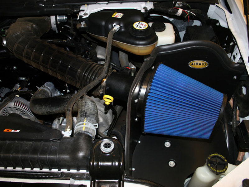 Load image into Gallery viewer, Airaid 05-07 Ford F-250/350 6.8L V-10 CAD Intake System w/o Tube (Dry / Blue Media)
