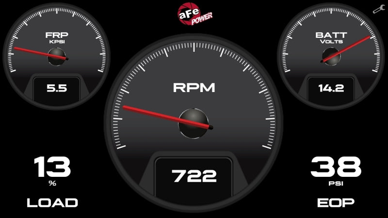 Load image into Gallery viewer, aFe AGD Advanced Gauge Display Digital 5.5in Monitor 08-18 Dodge/RAM/Ford/GM Diesel Trucks
