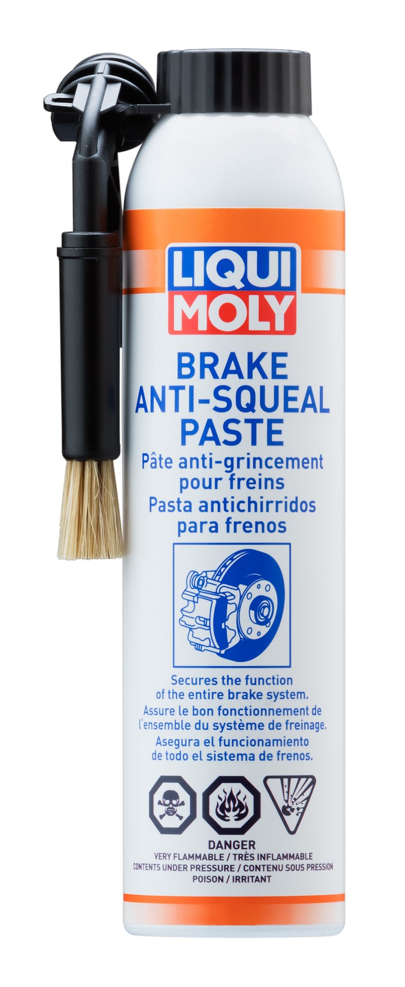 Load image into Gallery viewer, LIQUI MOLY 200mL Brake Anti-Squeal Paste (Can w/Brush) (Aerosol)
