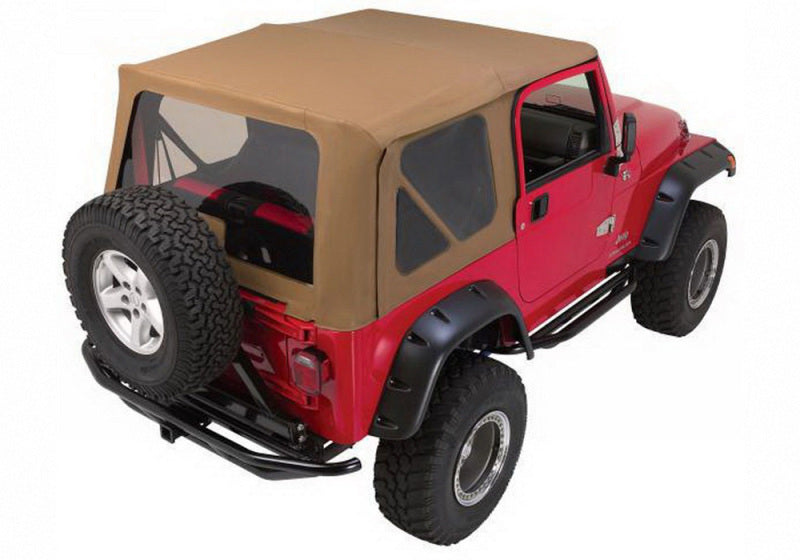 Load image into Gallery viewer, Rampage 1997-2006 Jeep Wrangler(TJ) Complete Top - Spice Denim
