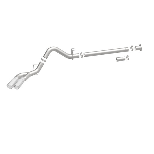 MagnaFlow 08-17 Ford F-250/F-350/F-450 4.6L/6.7 DPF-Back SS 4in Dual Single Passenger Side Rear Exit