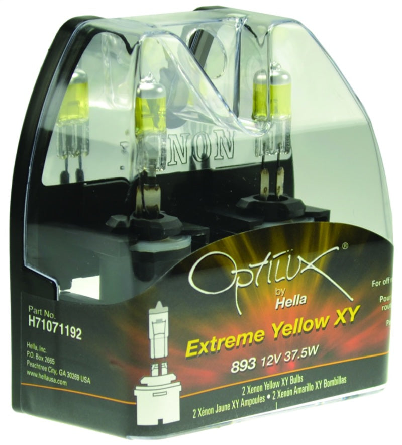Load image into Gallery viewer, Hella Optilux 893 12V 37.5W Extreme Yellow Bulbs (Pair)
