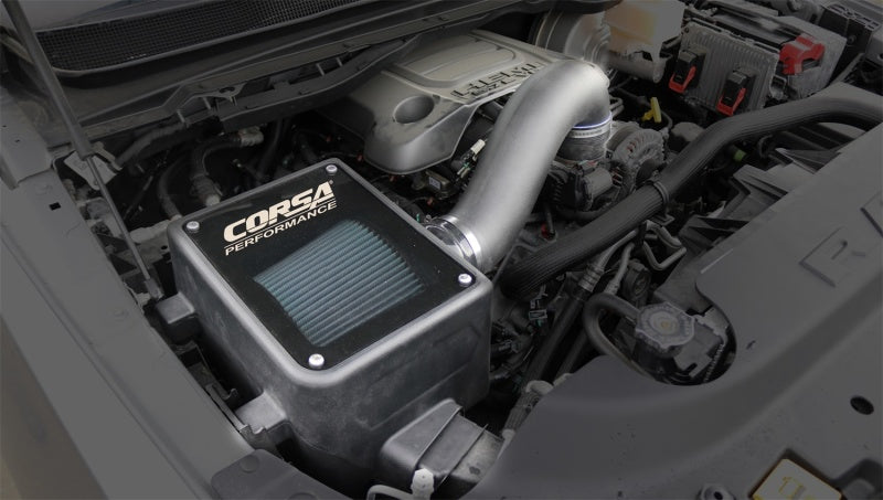 Load image into Gallery viewer, Corsa 2019-2024 Dodge RAM 5.7L V8 Cold Air Intake with MaxFlow 5 Oiled Filter
