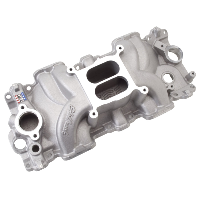 Load image into Gallery viewer, Edelbrock Intake Manifold Single Quad Perf RPM Chevrolet 348/409 Inwin Big Block Small Port
