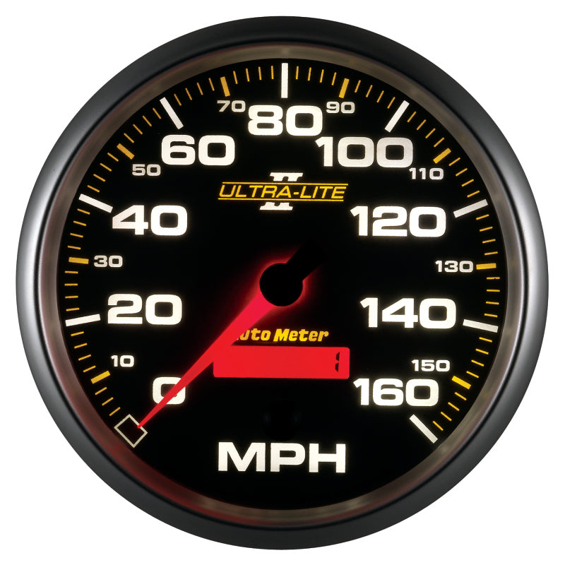 Load image into Gallery viewer, Autometer Ultra-Lite II 5 Inch 160 MPH FSE Programmable Speedometer
