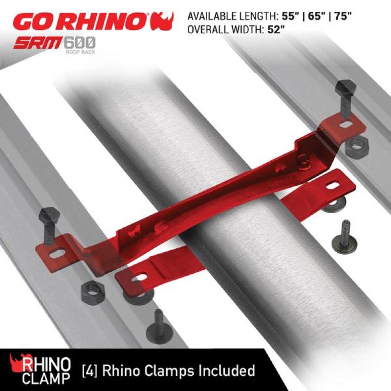 Load image into Gallery viewer, Go Rhino SRM600 Series Tubular Rack - 75in
