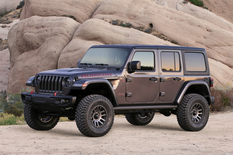 Load image into Gallery viewer, Fabtech 18-21 Jeep JL 4WD 4-Door 3in Trail w/Dlss Shks
