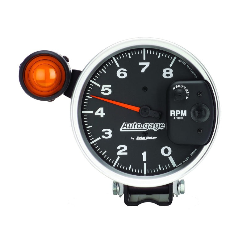 Load image into Gallery viewer, Autometer 5 inch 8000 RPM Monster Shift Lite Pedestal Tachometer
