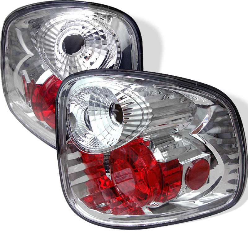 Load image into Gallery viewer, Spyder Ford F150 Flareside 01-03 (Not Fit Supercrew)Euro Style Tail Lights Chrome ALT-YD-FF15001FS-C
