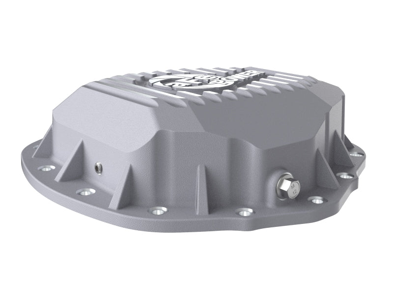 Load image into Gallery viewer, aFe Street Series Rear Differential Cover Raw w/ Machined Fins 19-20 Ram 2500/3500
