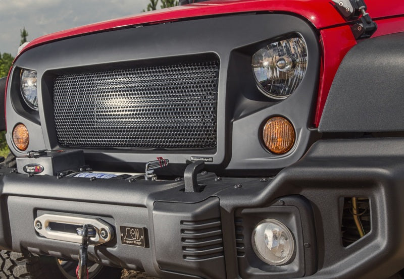Load image into Gallery viewer, Rugged Ridge Spartan Grille 07-18 Jeep Wrangler JK
